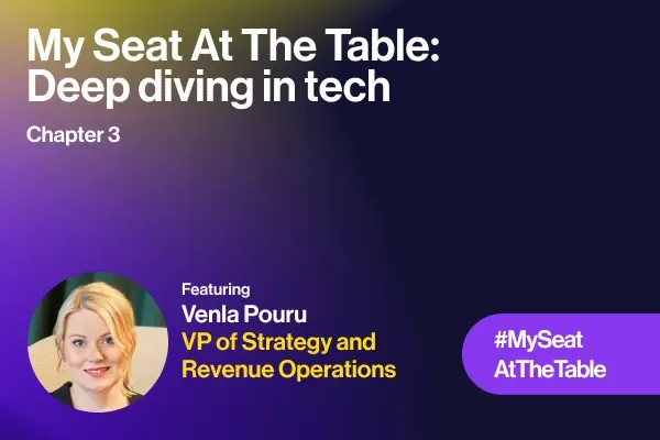Deep diving in tech – Insights from Venla Pouru, VP of Strategy and Revenue Ops