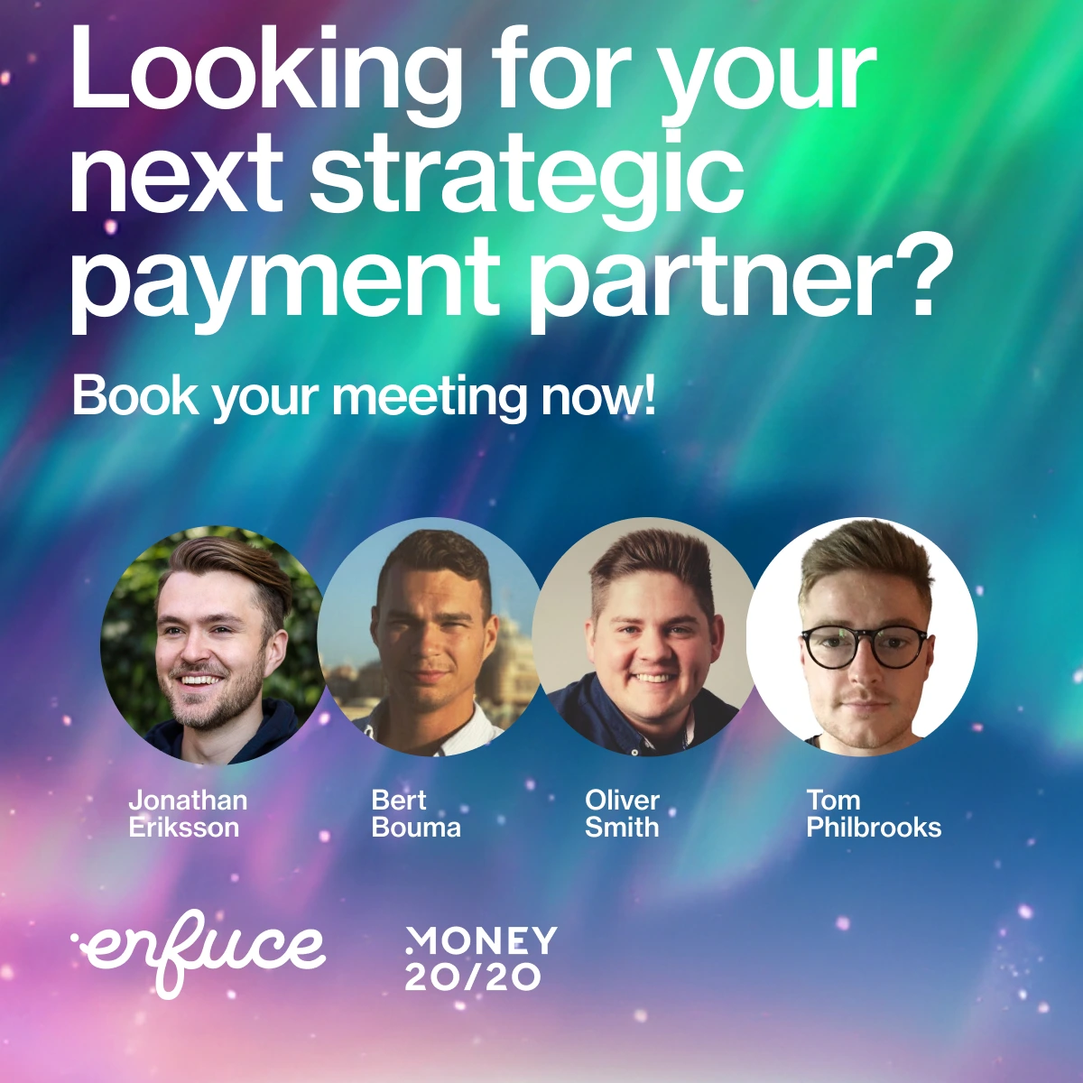 team Enfuce at Money20/20