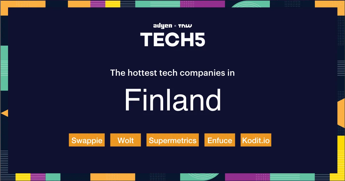 Image for Enfuce named one of Finlands top 5 tech companies