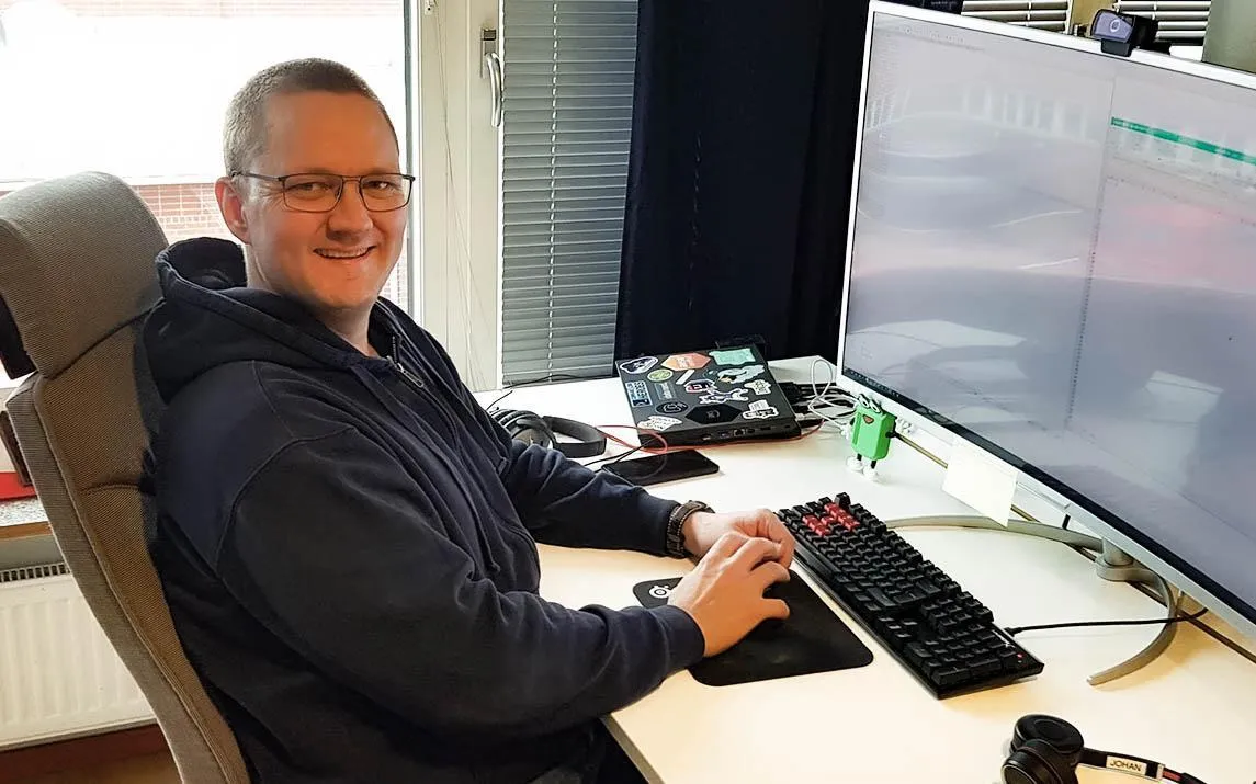 Image for Employee number one – Johan Sirén finds flexibility and freedom strengths at Enfuce