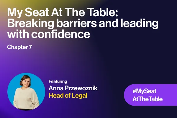 Image for Breaking barriers and leading with confidence – Insights from Anna Przewoznik, Head of Legal