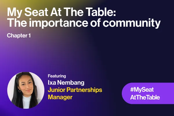 Image for The importance of community – Insights from Ixa Nembang, Junior Partnerships Manager