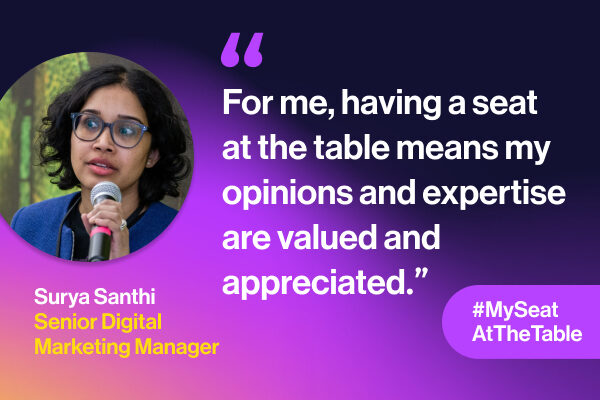 My Seat at The Table: Surya Santhi on leadership and encouraging female empowerment