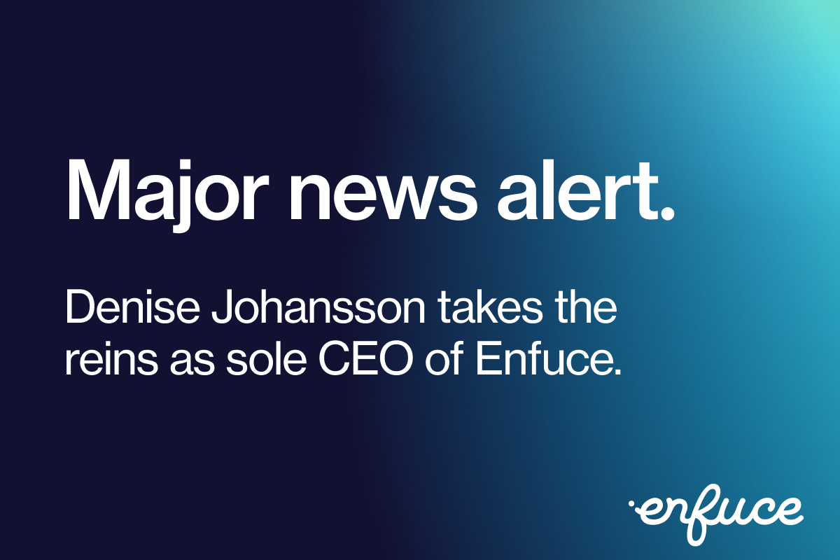 Denise Johansson takes the reins as sole CEO of Enfuce as company is on track to 10x revenue by 2030