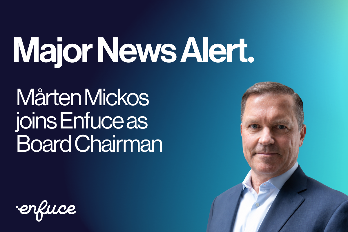 Europe’s Payments Powerhouse Just Got Stronger: Mårten Mickos Joins Enfuce as Board Chairman